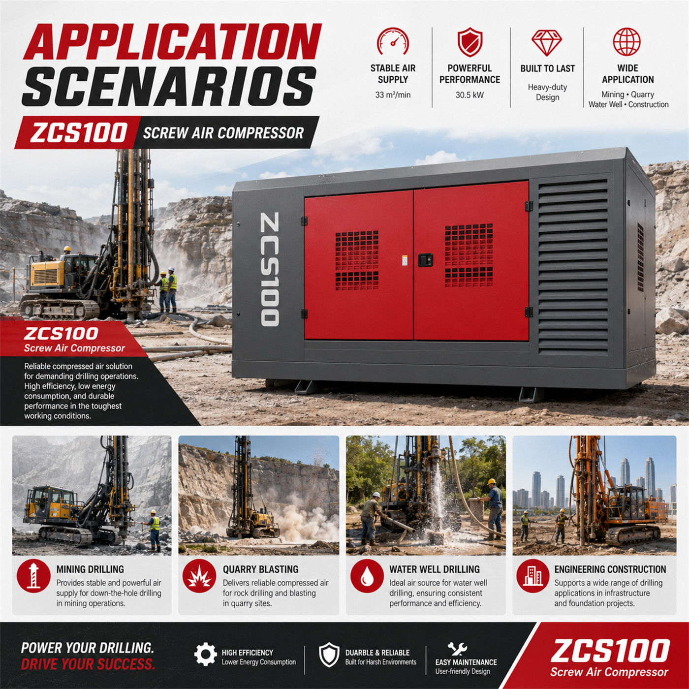 ZCS100 Air Compressor