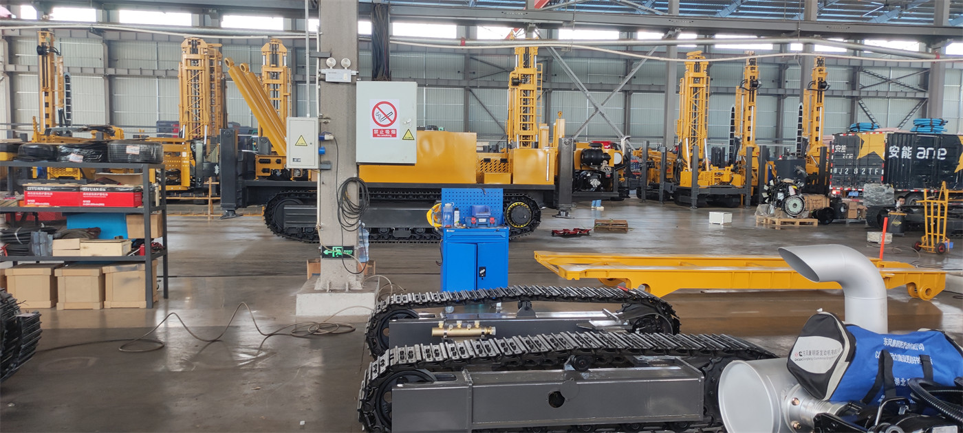 Steel Crawler Undercarriage for Water Well Drilling Rigs