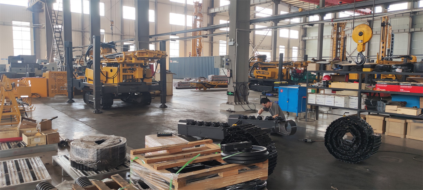 Steel Crawler Undercarriage Structure Details