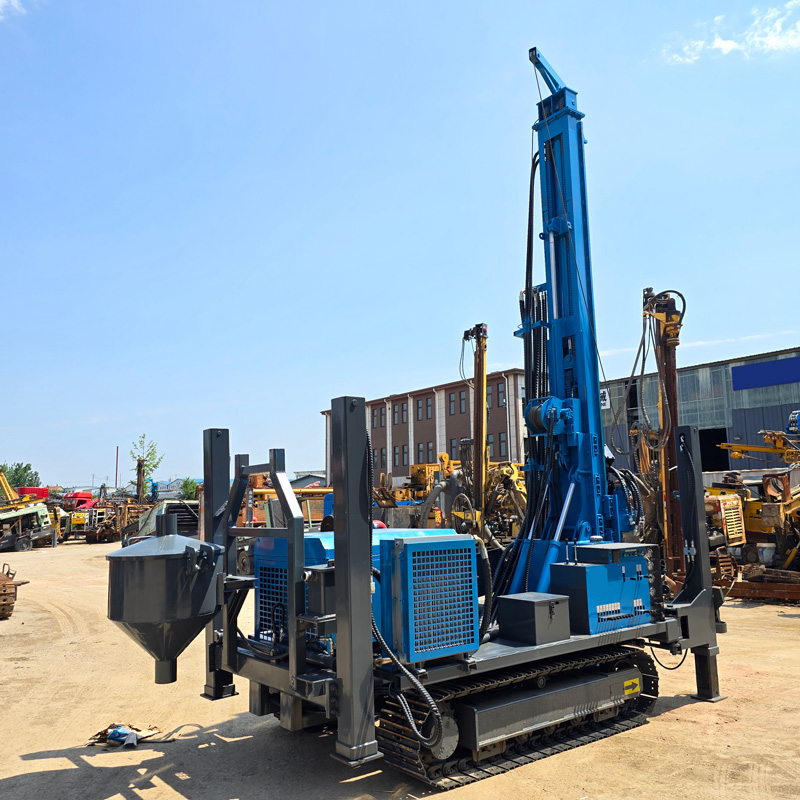 RC500E Cost-Effective Water Well Drill Rig Configuration Display
