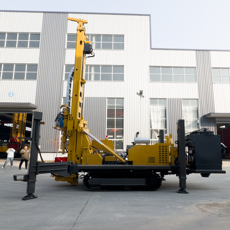 RC600 crawler reverse circulation drill rig appearance
