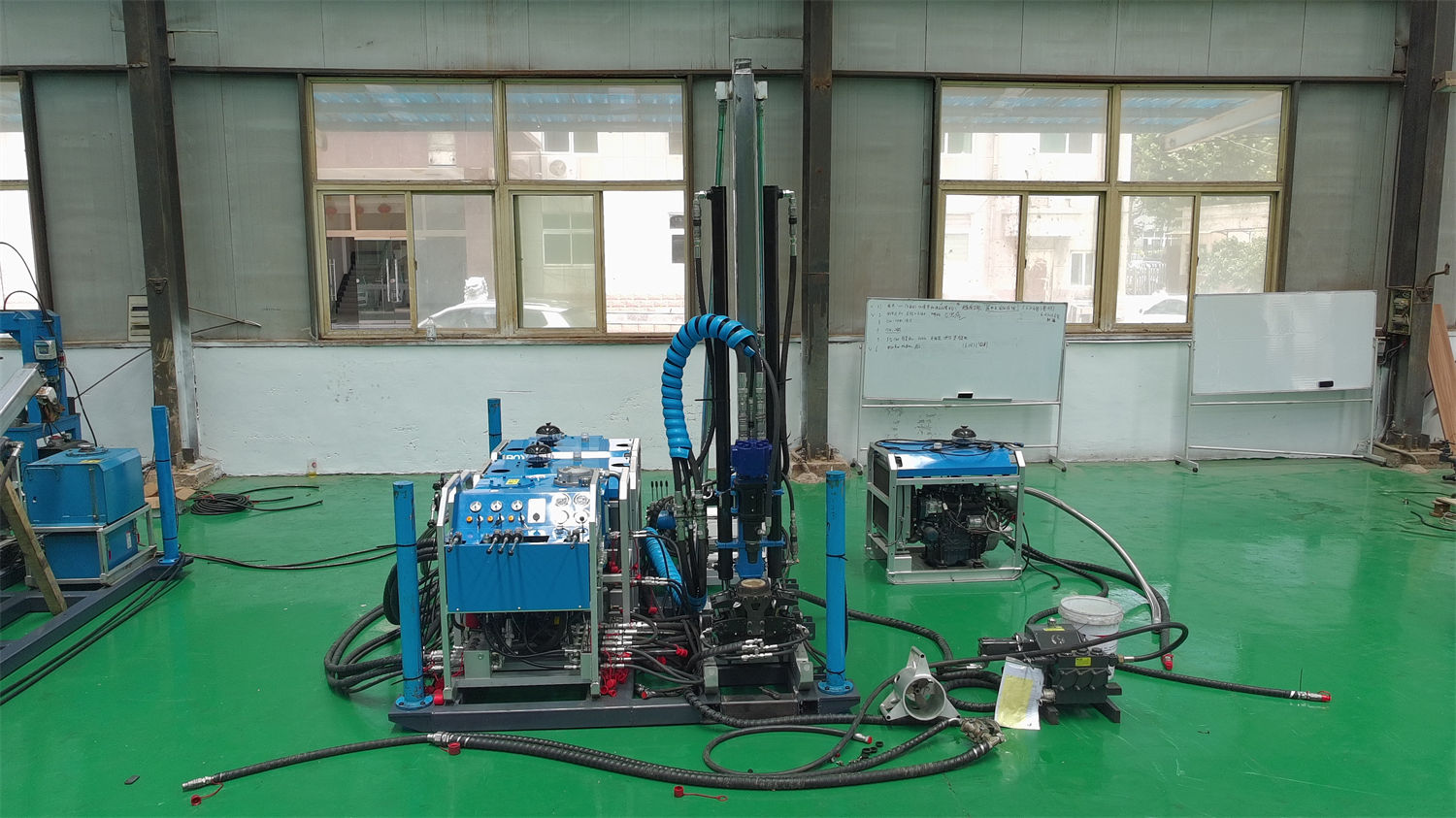 What Sites Can a Modular Core Drill Typically Access?