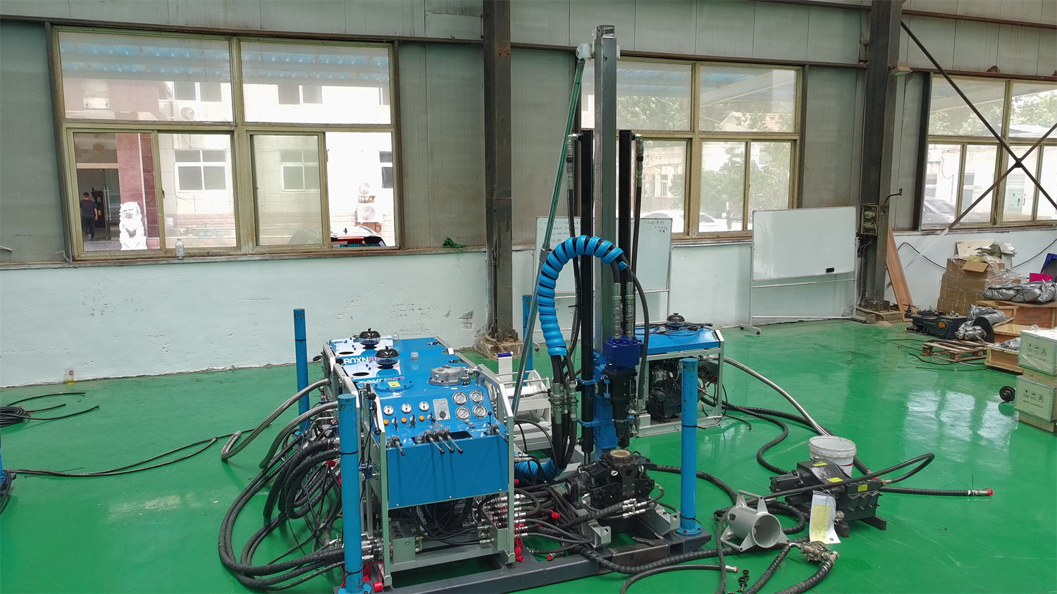 What Sites Can a Modular Core Drill Typically Access?