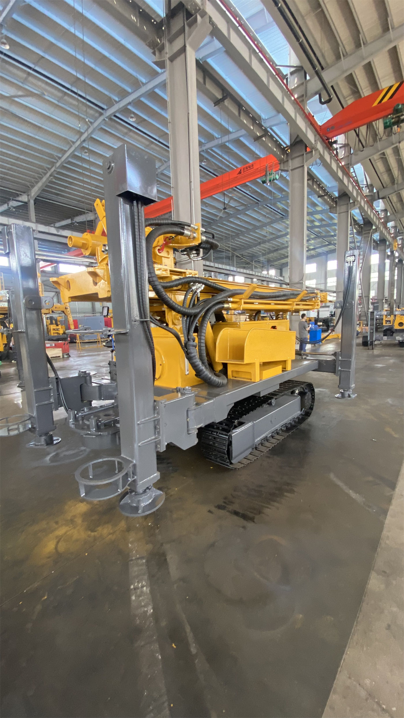 Prerequisites for Crawler Drills in Mine Water Supply Scenarios
