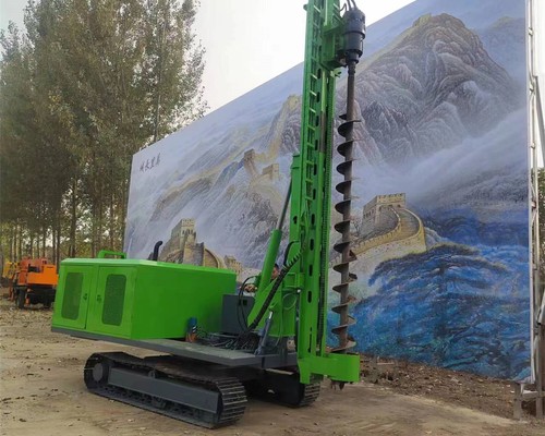 Several Machine Movements to Reduce During Continuous Pile Layout in Large Photovoltaic Fields